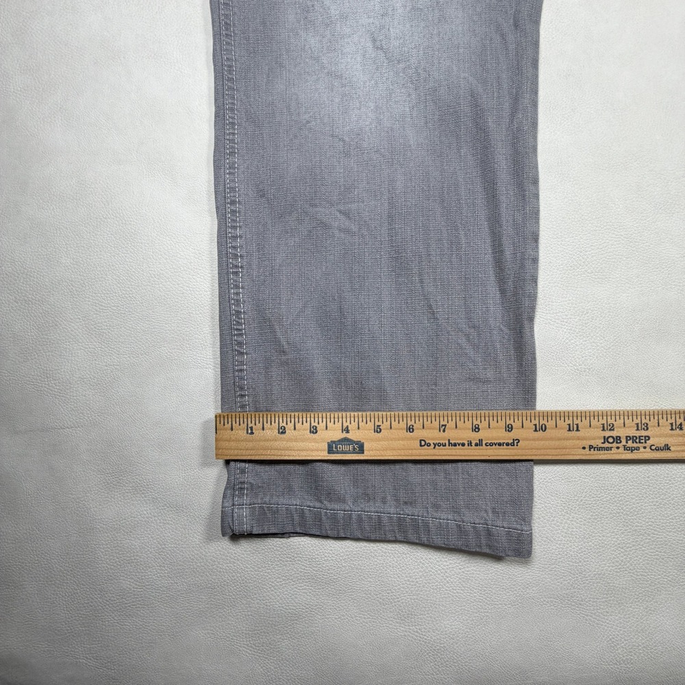 Southpole Mens Relaxed‎ Fit Grey Faded Denim Jeans 40x34 Baggy Streetwear Y2K - Picture 6 of 12